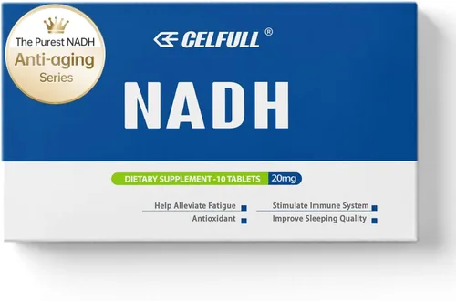 Vista 8 de CELFULL NADH Suplemento Enchance NMN Alternativo NAD+ Suplemento para apoyo inmunitario, refuerzo antienvejecimiento, cognición cerebral