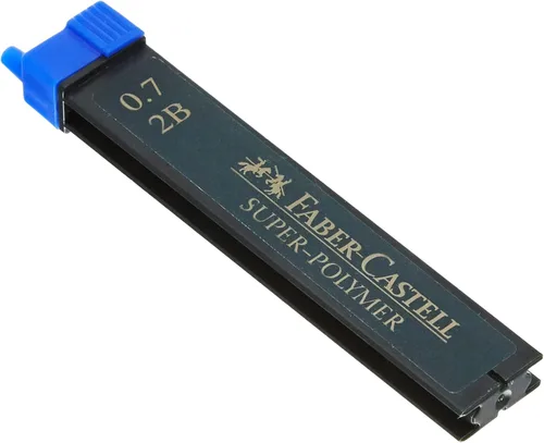 Vista 4 de Faber-Castell Varios superpolímeros Fineline Lead 0.7mmNegro, H, para arte, manualidades, dibujo, bocetos, hogar, escuela, universidad, coloración