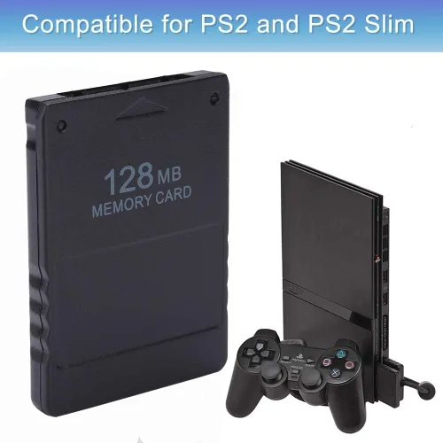 Vista 6 de Playstation 2 PS2 - Tarjeta de memoria de 128 MB