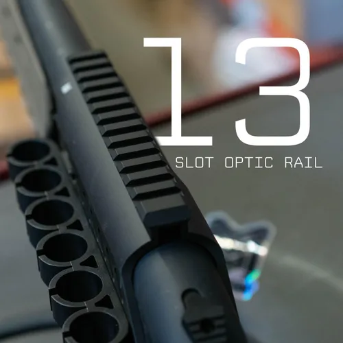 Vista 6 de Monstrum Portacartuchos Lateral para Escopeta V2 Compatible con Escopetas de la Serie Mossberg 590/Shockwave