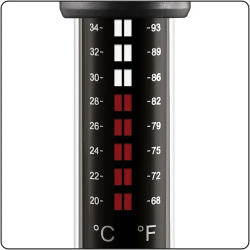 Vista 3 de Calentador sumergible de vidrio de cuarzo de 50 vatios ViaAqua con termostato integrado
