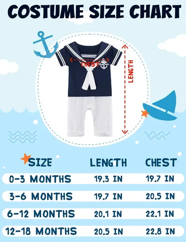 Vista 6 de COSLAND Mameluco de algodón con sombrero para bebés y niños