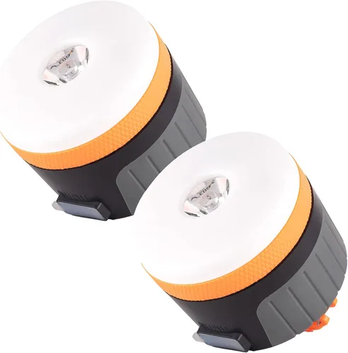 Vista 17 de LIT-PaTH - Linterna LED para campamento, luz recargable con base magnética, 4400 mAh, kit de supervivencia para emergencias, huracanes, cortes