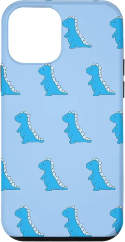 Vista 16 de Dinosaur T Rex Phone Case Cute Blue Cartoon Pattern Case for iPhone 17