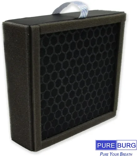 Vista 4 de PUREBURG Filtro de repuesto compatible con purificador de aire y deshumidificador Afloia Q10 2 en 1, H13 True HEPA y filtración multicapa de carbón