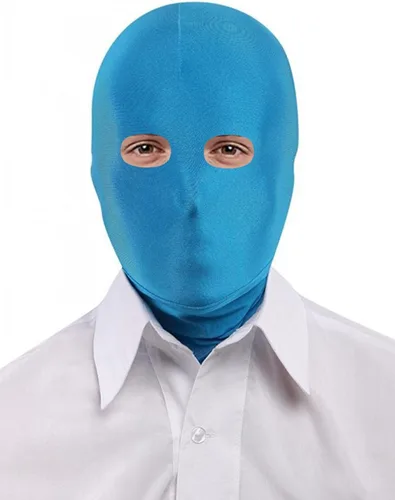 Vista 12 de Seeksmile Zentai - Máscara capucha unisex de licra elastano