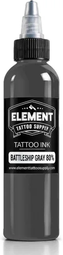 Vista 62 de Element Tattoo Supply - Tinta negra para tatuaje, 8 onzas, tinta negra Negro