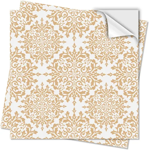 Vista 26 de Alwayspon Adhesivos de transferencia de azulejos de vinilo esmerilado para despegar y pegar, calcomanías autoadhesivas para azulejos de pared