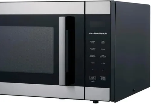 Vista 4 de Horno microondas de encimera con sensor de 1.6 pies cúbicos en acero inoxidable, nuevo
