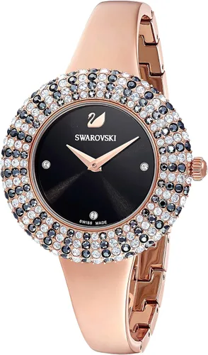 Vista 3 de Swarovski Crystal Watch Collection, Blue Crystals, Black Crystals, Clear Crystals