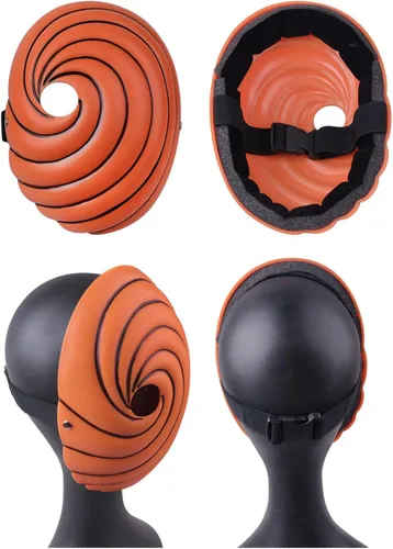 Vista 6 de YISNEBXD Anime Cape Cosplay Robe Unisex Cosplay Cape Robe Halloween Cape Costume Headband Ring Mask