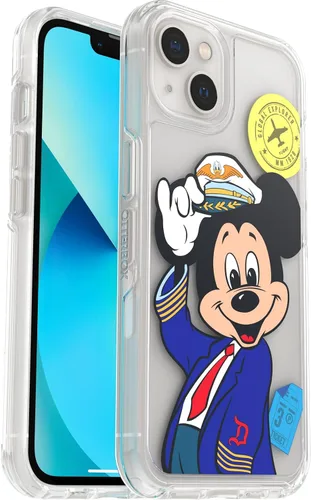 Vista 12 de OtterBox Funda para iPhone 13 (SOLAMENTE) de la Serie Symmetry - Negro, Ultra-Elegante, Compatible con Carga Inalámbrica, Bordes Elevados Protegen