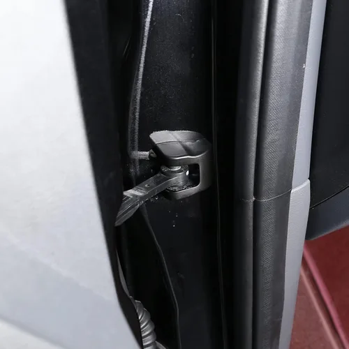 Vista 5 de PIUGILH 4 piezas de cubierta de protección para brazo de control de puerta de automóvil para Ford Ranger 2015 2016 2017 2018 2019 2020 2021, tapa