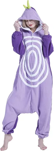 Vista 2 de SAMGU Adult Onesie Halloween Christmas Animal Cosplay Costume One Piece Pajamas for Men Women