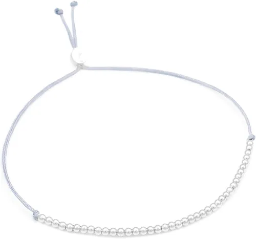 Vista 2 de Lucky Feather Regalos de cumpleaños número 40 para mujer, pulsera de cuentas sumergidas de oro de 14 quilates en cordón ajustable de 7 a 8 pulgadas