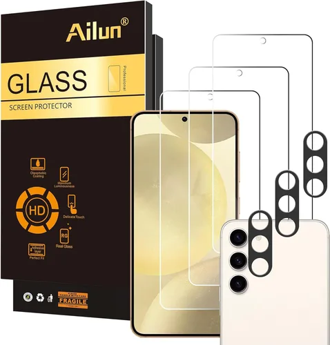 Vista 13 de Ailun - Protector de pantalla de privacidad y protector de lente de cámara para Galaxy S25 Edge