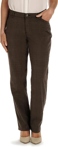 Vista 3 de LEE - Pantalones rectos de ajuste holgado para mujer, para todo el día Castaño (Roasted Chestnut)
