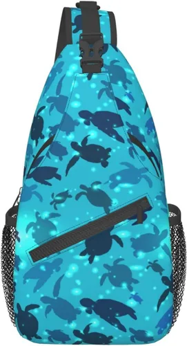 Vista 2 de Bolso bandolera, Caballos Salvajes Bandolera Mochila de Viaje Senderismo Bolsa de Pecho Mochila para Monederos Bolso de Hombro Cuerpo Mujer Hombre