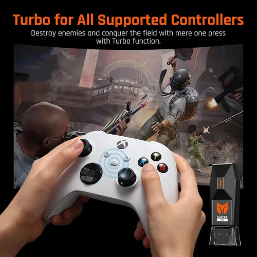 Vista 4 de BIGBIG WON R90 Controller Adapter, Wired Adapter for Xbox Series XSOneElite SeriesSwitchPS5PS4 on PC Win10&11PlaystationSwitch, Turbo