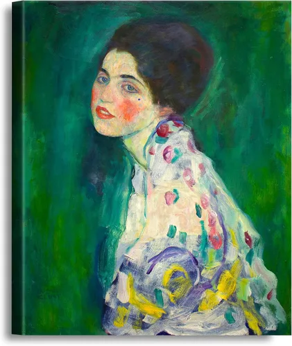 Vista 91 de A&T ARTWORK Avenue to Schloss Kammer por Gustav Klimt. Las reproducciones de arte clásico del mundo, impresiones en lienzo giclée para decoración