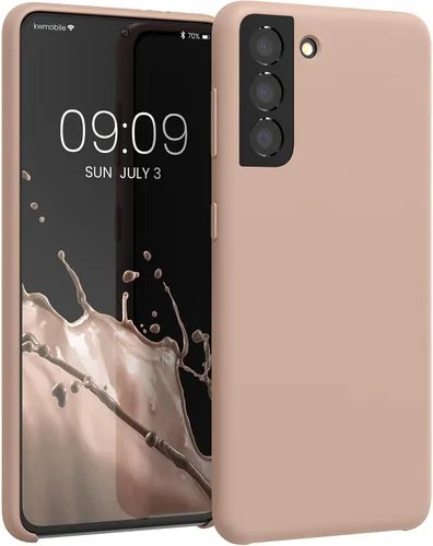 Vista 116 de kwmobile Funda compatible con Samsung Galaxy S9 - Funda de silicona TPU con acabado suave - Blue Reef