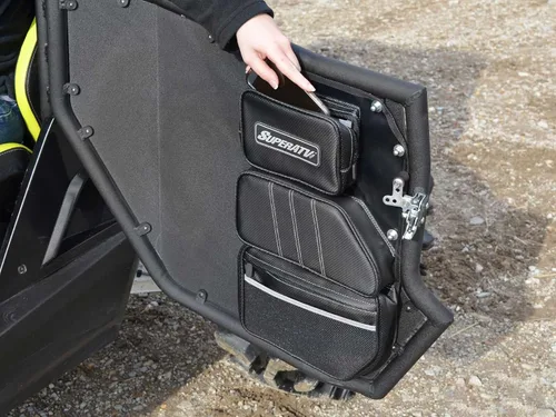 Vista 3 de SuperATV Bolsas de puerta para Can-Am Maverick 2011+ Incluye 2 bolsas de puerta 【Solo para puertas de acero SuperATV 】