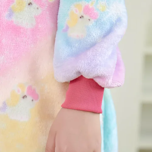 Vista 29 de Mameluco de unicornio para pijamas de animales, cosplay, disfraz unisex de Halloween