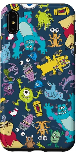 Vista 11 de Funda para iPhone 14 Pro Max Disney PIXAR Monsters Inc. Scare Crew