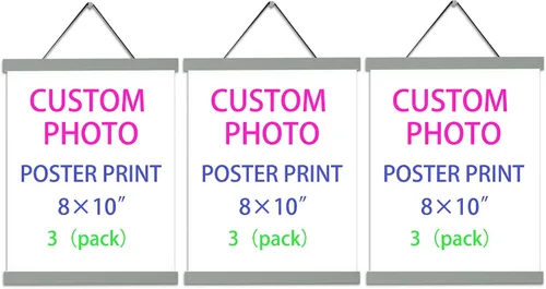Vista 33 de YK artwood Impresiones de lienzo personalizadas con tus fotos de 8 x 10 pulgadas, imágenes personalizadas a lienzo para amantes, familiares, niños
