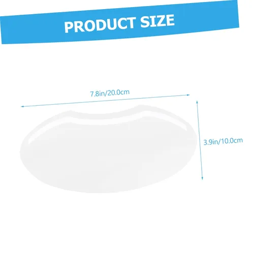 Vista 2 de BESTonZON 100 cubrebocas de peluquería para exteriores, visera facial, protector de ducha para salones de peluquería, protege los ojos