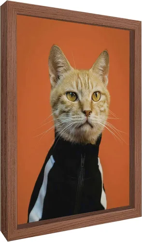 Vista 27 de Impresiones de lienzo personalizadas enmarcadas con tus fotos, impresión personalizada de foto a lienzo, regalos para parejas, amigos, familia, Negro