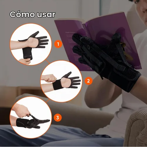 Vista 6 de Neofect Férula para dedos espásticos para dedos espásticos, equipo de recuperación de accidente cerebrovascular, ejercitador de dedos, fortalecedor