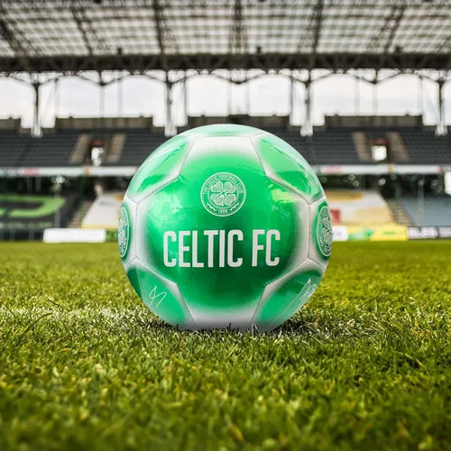 Vista 2 de Hy-Pro Balón de fútbol clásico con licencia oficial, metálico, talla 5, entrenamiento, partido, mercancía, coleccionable para niños y adultos