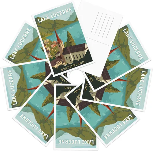 Vista 28 de gaeaverse Amsterdam Países Bajos Postales de paisaje vintage 9 piezas/juego de tarjetas de felicitación de ciudades del mundo para negocios, viajes