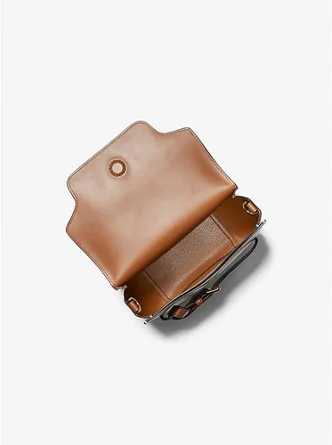 Vista 2 de MICHAEL KORS Emilia Bolso pequeño con logotipo, Vainilla