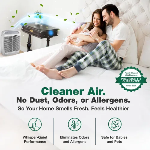 Vista 2 de 1 filtro purificador de aire HEPA Kenmore, compatible con los modelos Kenmore 83200, 83202 (Progressive 335), 83230, 83354, 83355 y 295 Series