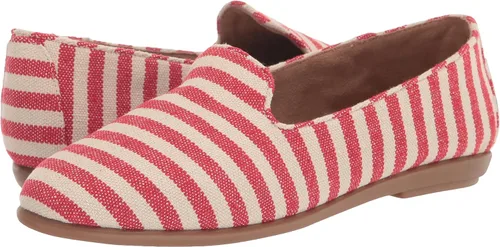 Vista 12 de Aerosoles Mocasines planos de moda para mujer, Rojo con rayas