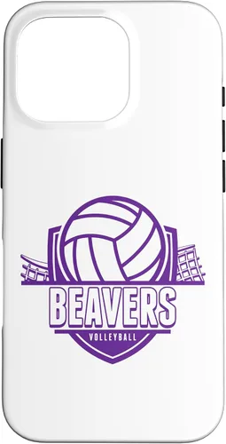 Vista 20 de Beavers Volleyball Back to School Spirit P Case for iPhone 17