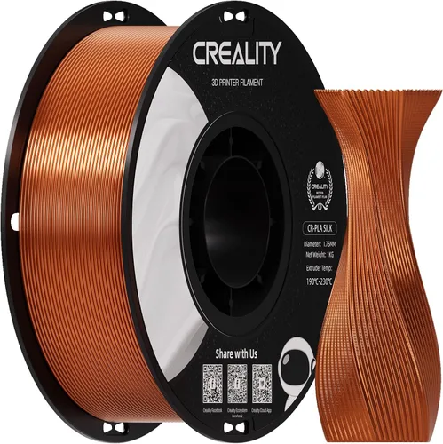 Vista 51 de Creality PLA - Filamento de impresora 3D de 1.75 mm, paquete de filamento para impresoras 3D, resistencia mejorada sin deformación, precisión