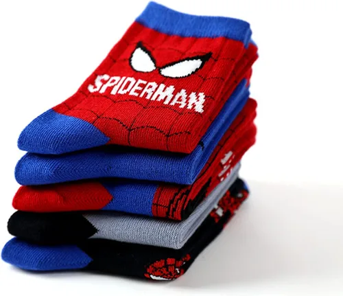 Vista 3 de HJIAYAN 5 pares de calcetines de algodón para niños y niñas 3-56-8 años, Nhwz