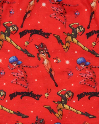 Vista 4 de INTIMO Miraculous Tales of Ladybug & Cat Noir - Conjunto de pijama para niña