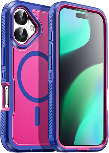 Vista 42 de AICase Funda para iPhone 13 Pro Max [compatible con Magsafe], protección magnética resistente contra caídas, cuerpo completo, a prueba de golpes, a