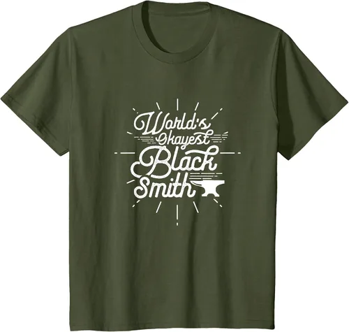 Vista 32 de Blacksmith Blacksmithing Forge Metalsmith Forging T-Shirt Asphalt Grey