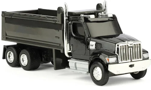 Vista 2 de ERTL 1/64 Camión volquete Western Star fundido a presión, Collect N Play 47320