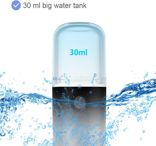 Vista 6 de Kingsmile Nano pulverizador de niebla, nano nebulizador eléctrico, vaporizador facial portátil para extensiones de pestañas y cuidado diario, mini