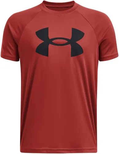 Vista 4 de Under Armour Camiseta de manga corta Tech Hybrid con estampado para niños