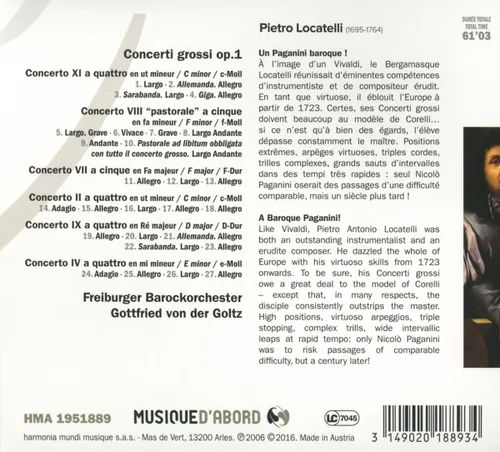 Vista 2 de Locatelli Concerti Grossi