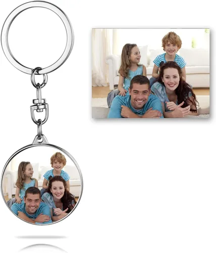 Vista 9 de Llavero personalizado con imagen, Llaveros Personalizados 4-imagen