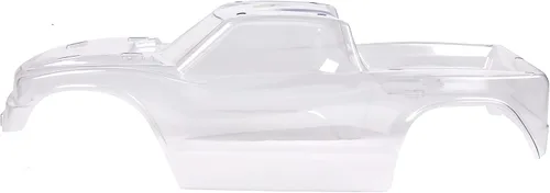 Vista 2 de SummitLink Cuerpo personalizado transparente sin pintar con calcomanías compatible con Hoss 4X4 VXL 3S 4WD cubierta de carcasa de camión