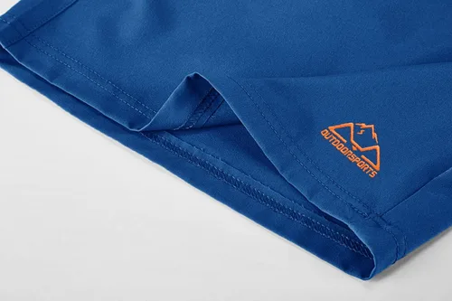 Vista 5 de TBMPOY Pantalones cortos de senderismo para hombre, 7 pulgadas, secado rápido, para gimnasio, deportes al aire libre, bolsillos cortos con cremallera